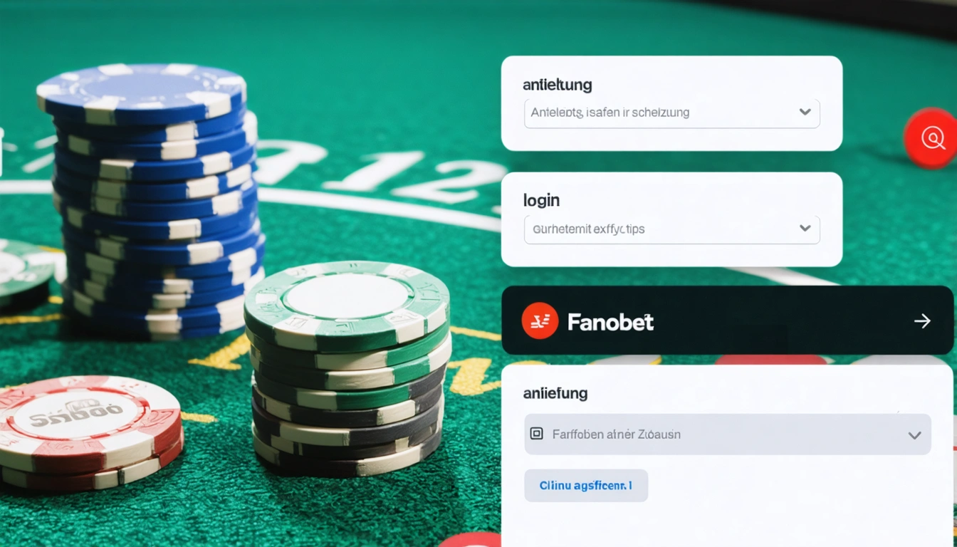 Fanobet login Anleitung für sicheren Zugriff und Tipps